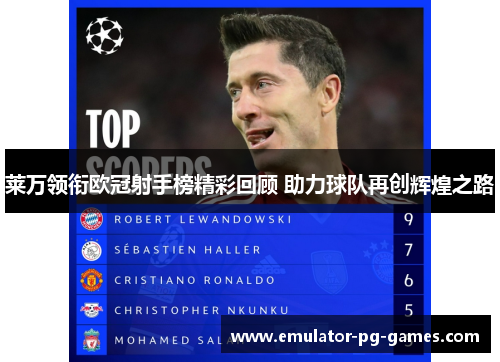莱万领衔欧冠射手榜精彩回顾 助力球队再创辉煌之路